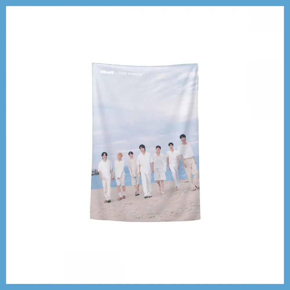 [Pre-Order] CLOSE YOUR EYES - [billboard Korea Artist Magazine x CLOSE YOUR EYES] MD (Chiffon Fabric Poster)