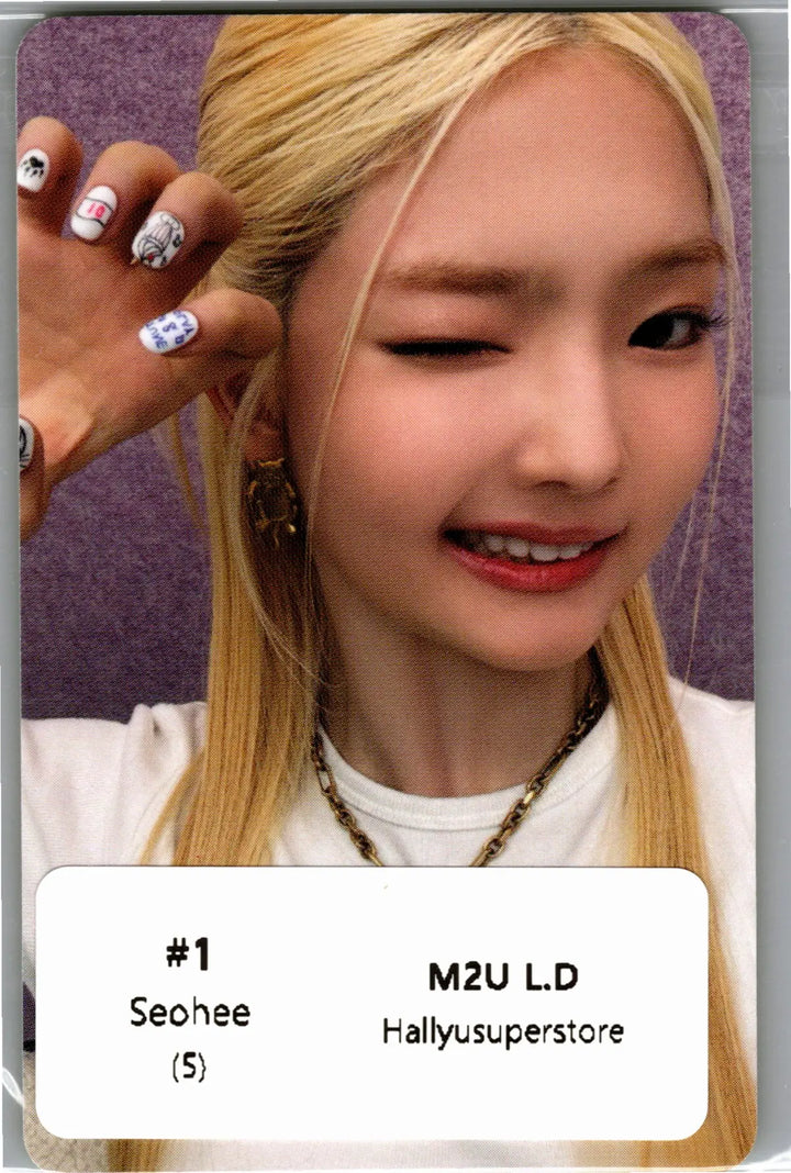 TUIDE The 1st EP "TUNE &amp; PLAY" - M2U Lucky Draw Event Photocard [26.08.25]