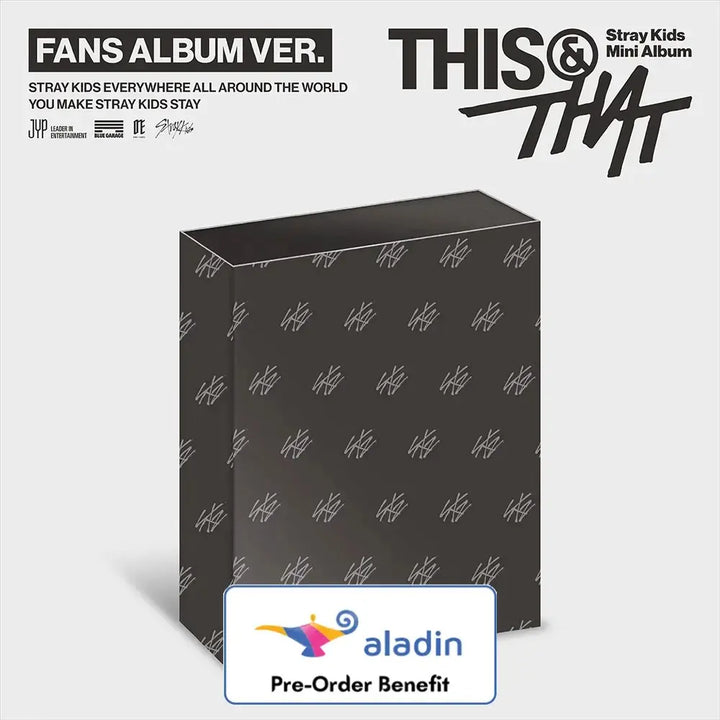 [Pre-Order] Stray Kids - THIS &amp; THAT (FANS ALBUM VER.) + Pre-Order benefit (Choose Version)