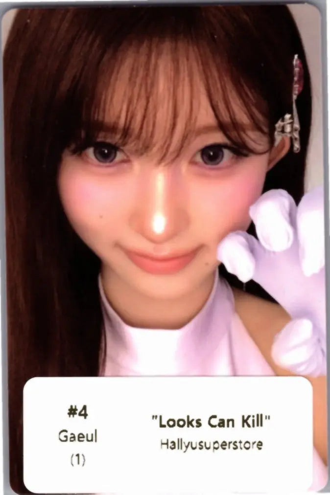 IVE "Looks Can Kill" - Official Photocard [26.10.27]