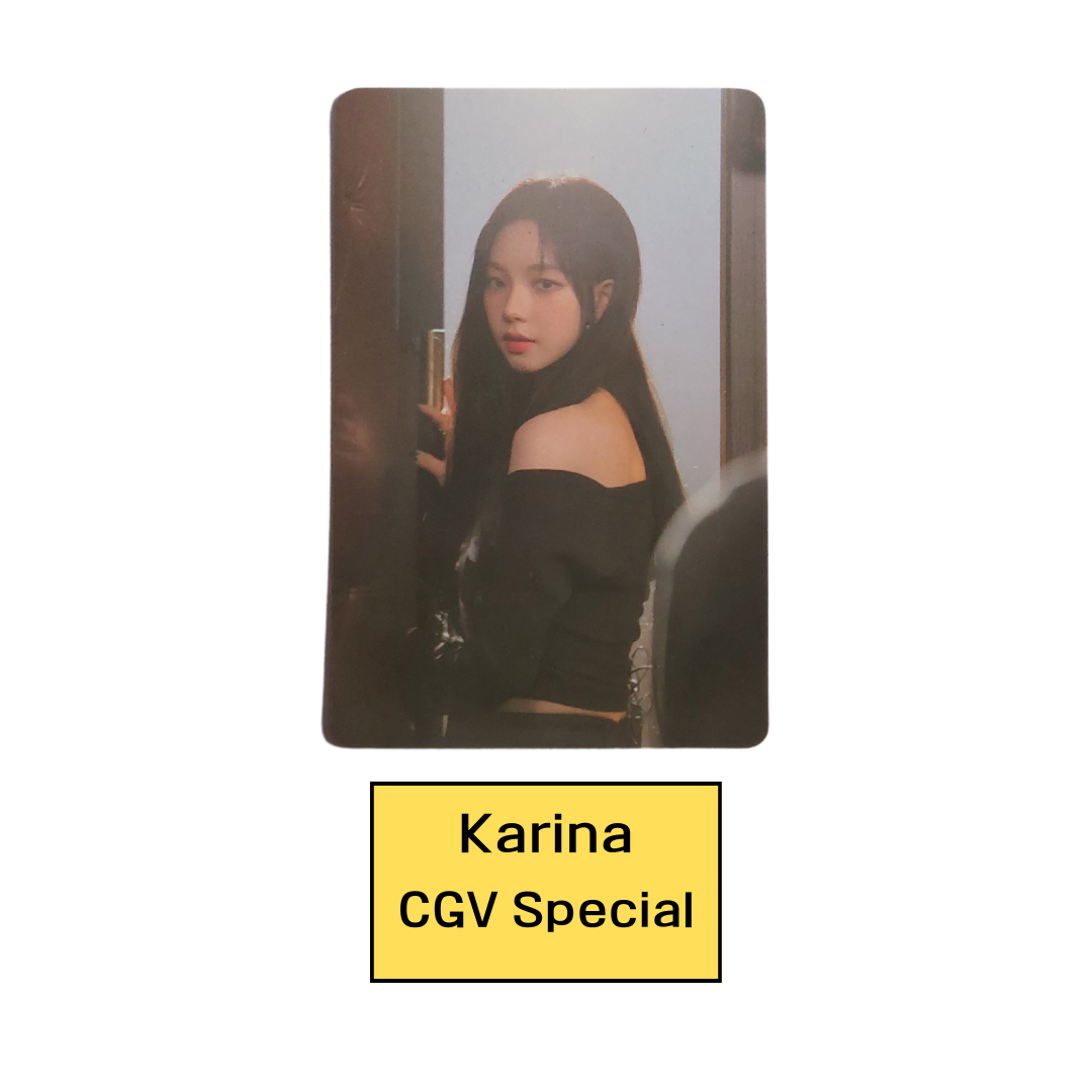 Aespa - "Aespa World Tour in Cinemas" CGV Event Special Photocard [24.04.10] - HALLYUSUPERSTORE