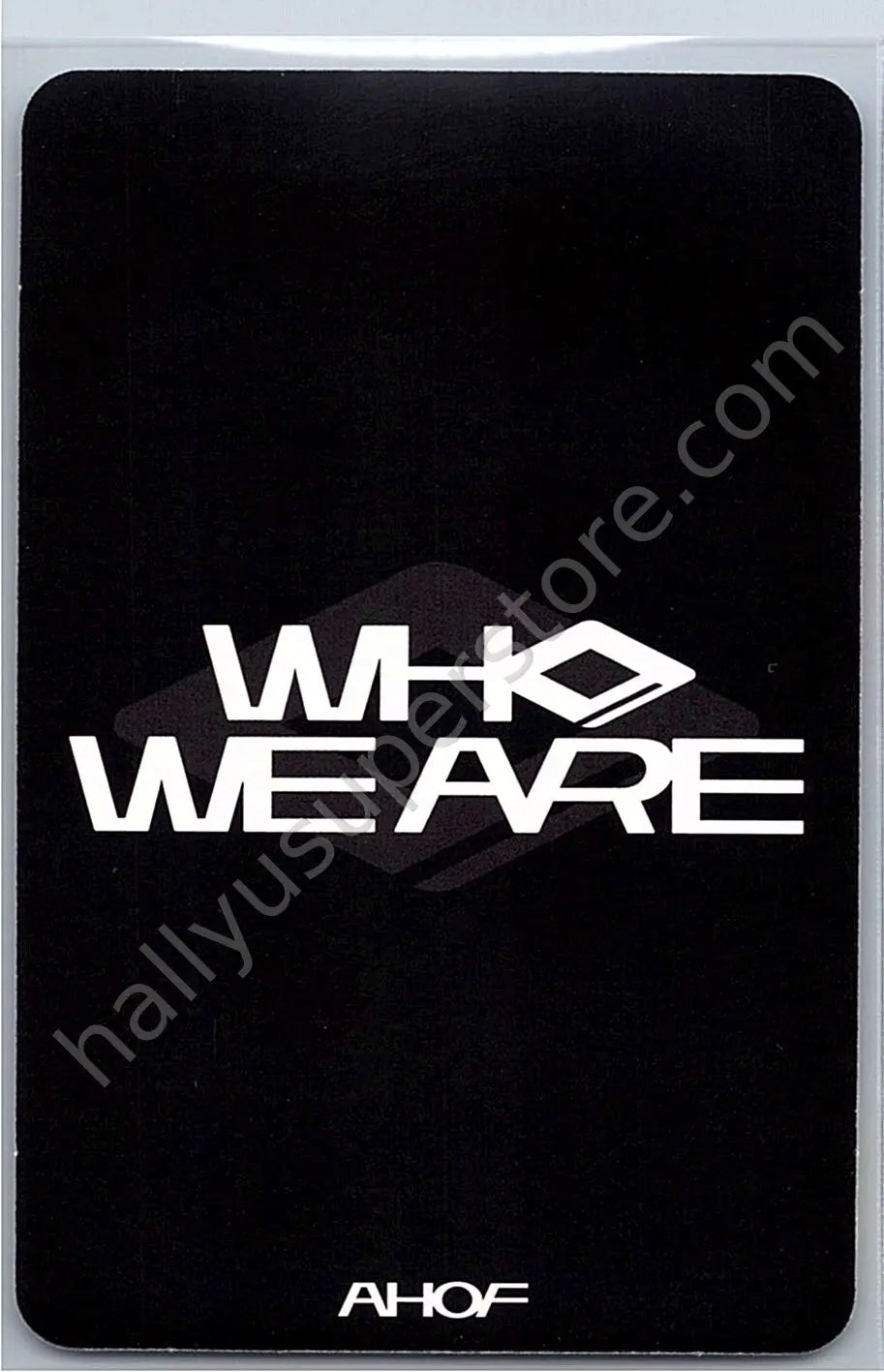 AHOF - Chih En - AHOF - Chih En - WHO WE ARE Album album photocard qr version B version