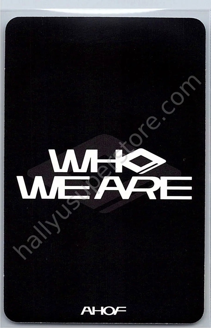 AHOF - Chih En - AHOF - Chih En - WHO WE ARE Album album photocard qr version B version