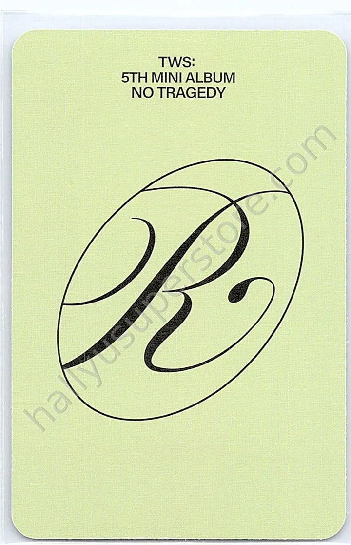 TWS - Kyungmin - No Tragedy album photocard compact version rush version