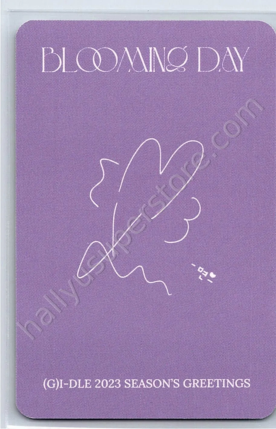 i-dle - Miyeon - 2023 Season’s Greetings [Blooming Day] photocard set season&