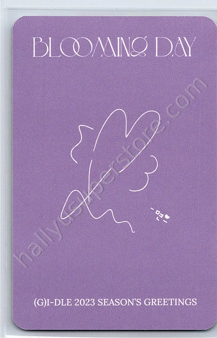 i-dle - Miyeon - 2023 Season’s Greetings [Blooming Day] photocard set season&