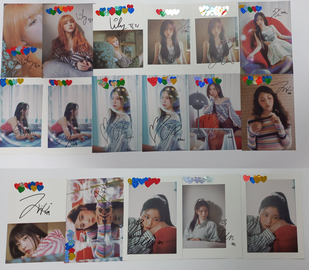 NMIXX "A Midsummer NMIXX’s Dream" - A Cut Page From Fansign Event Album [23.09.12] - HALLYUSUPERSTORE