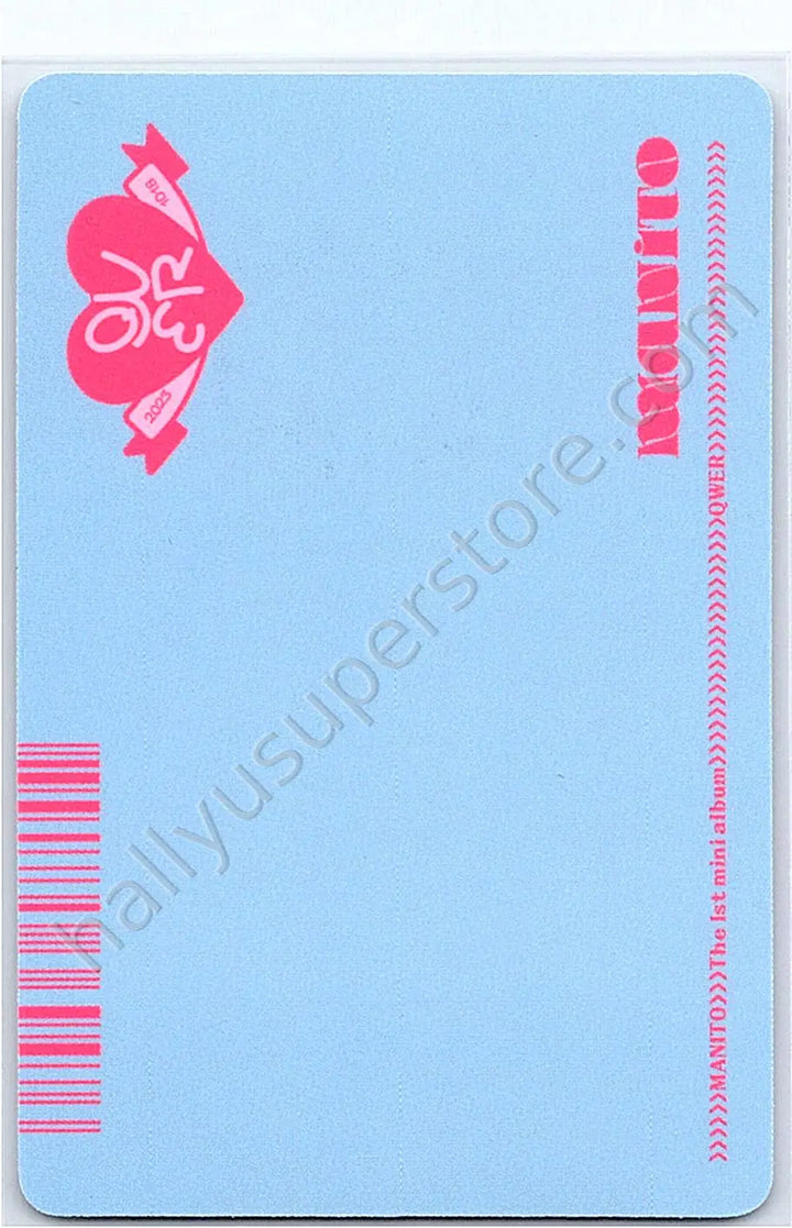 QWER - Siyeon - Manito album inclusion id card