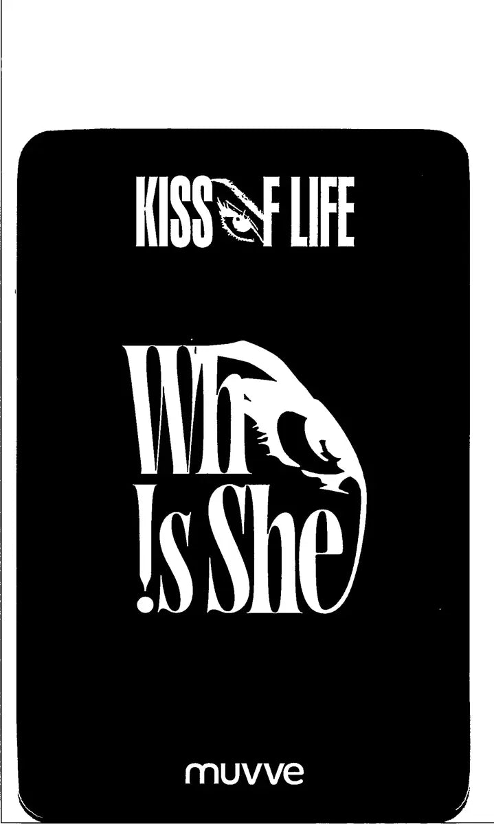 KISS OF LIFE "Who is she" - MUVVE Fansing Event Photocard (Who Ver.) [26.06.12]