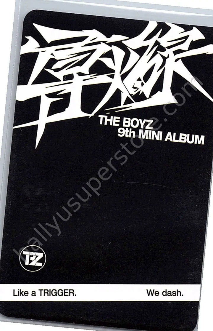 THE BOYZ - Kevin - Trigger album photocard non-random platform version vanguard version