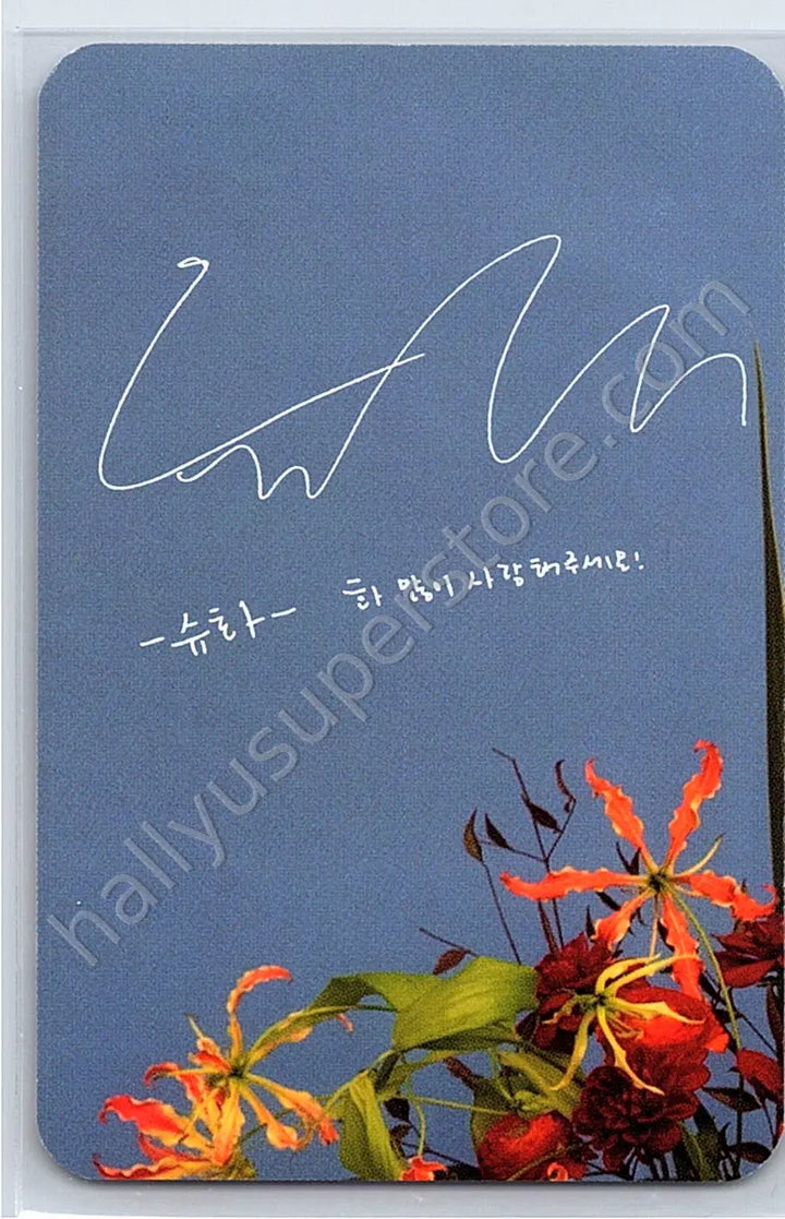 i-dle - Shuhua - I Burn album photocard flower version