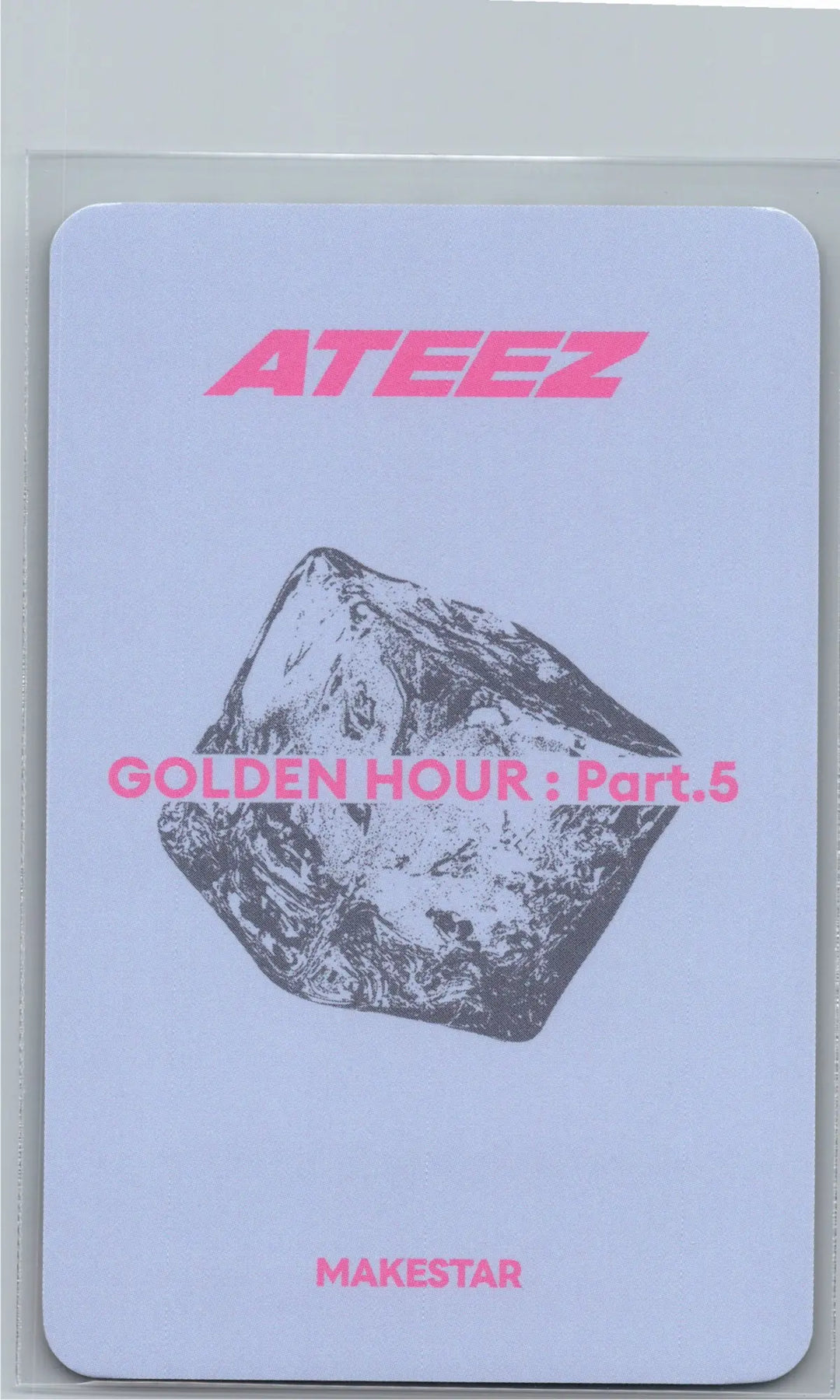 ATEEZ "GOLDEN HOUR : Part.5" - Makestar Pre-Order Benefit Photocard (CDP Ver.) [26.07.08]