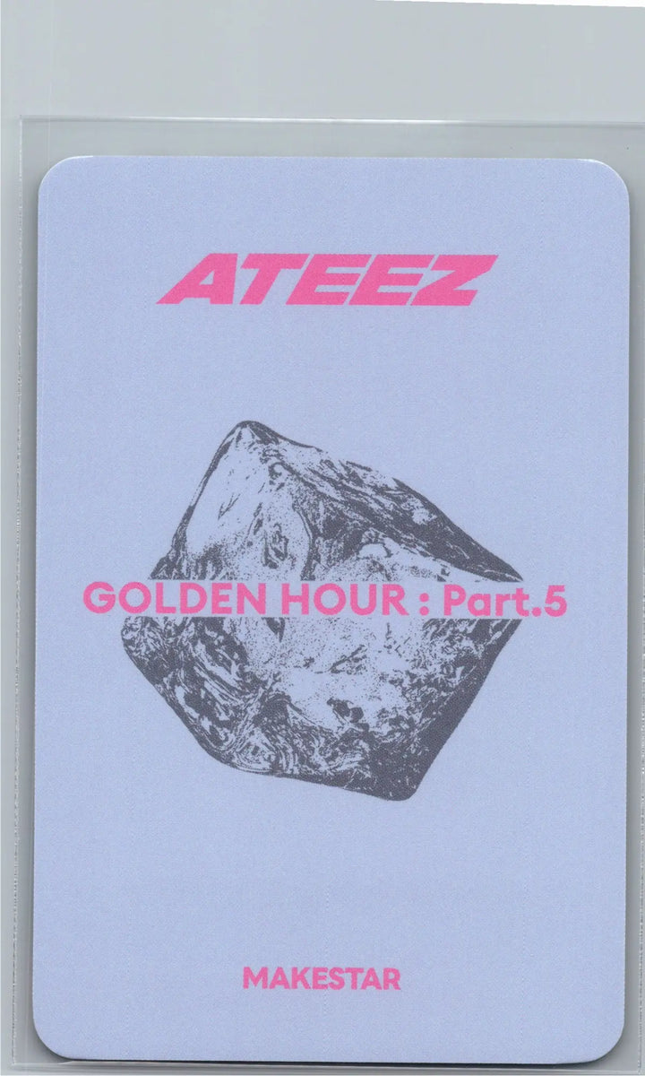 ATEEZ "GOLDEN HOUR : Part.5" - Makestar Pre-Order Benefit Photocard (CDP Ver.) [26.07.08]