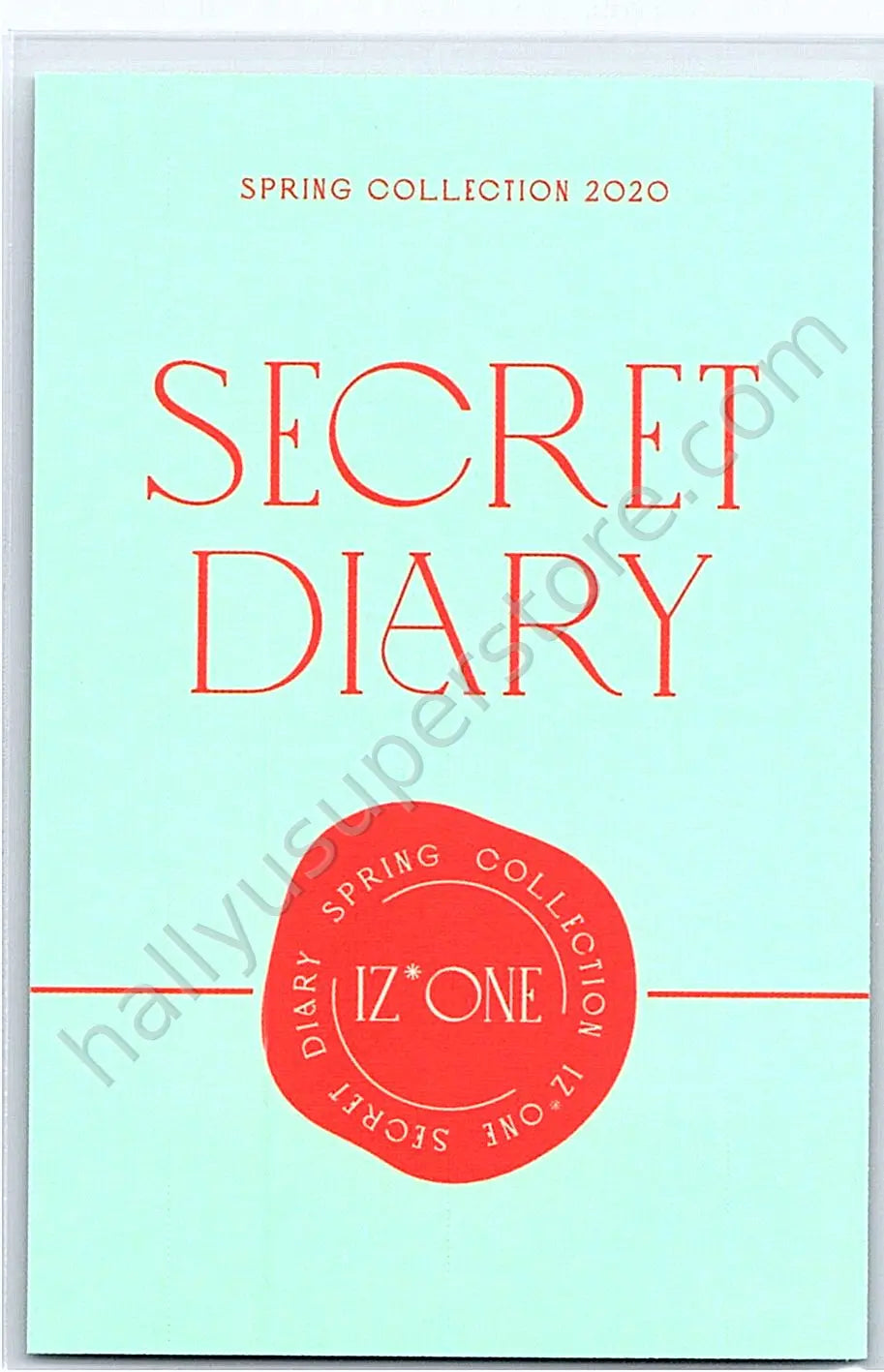 IZ*ONE - Kim Chaewon - IZ*ONE - Kim Chaewon - SPRING COLLECTION 2020 “SECRET DIARY” Other polaroid C version
