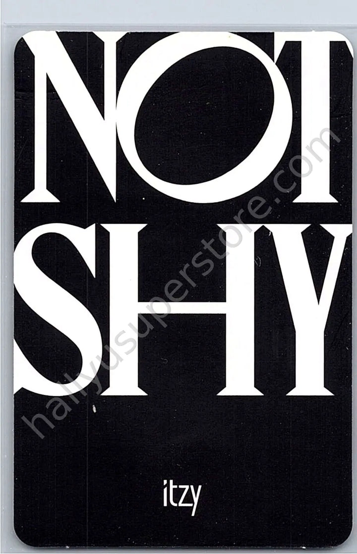 ITZY - Ryujin - NOT SHY album photocard