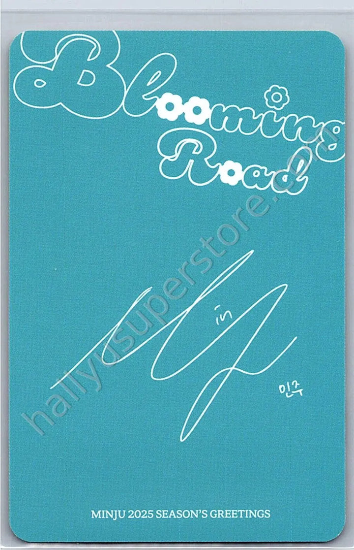 IZ*ONE - Minju - 2025 SEASON’S GREETINGS - Blooming Road photocard set