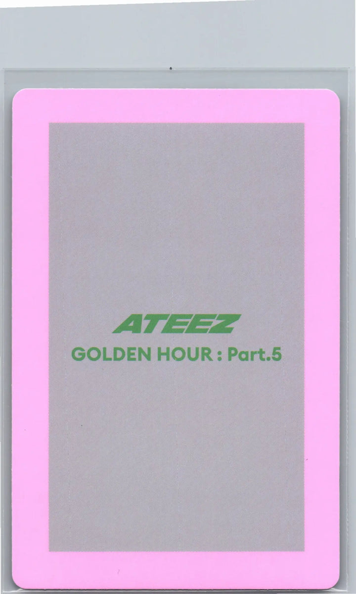 ATEEZ "GOLDEN HOUR : Part.5" - Official Photocard (A ver.) [26.06.26]
