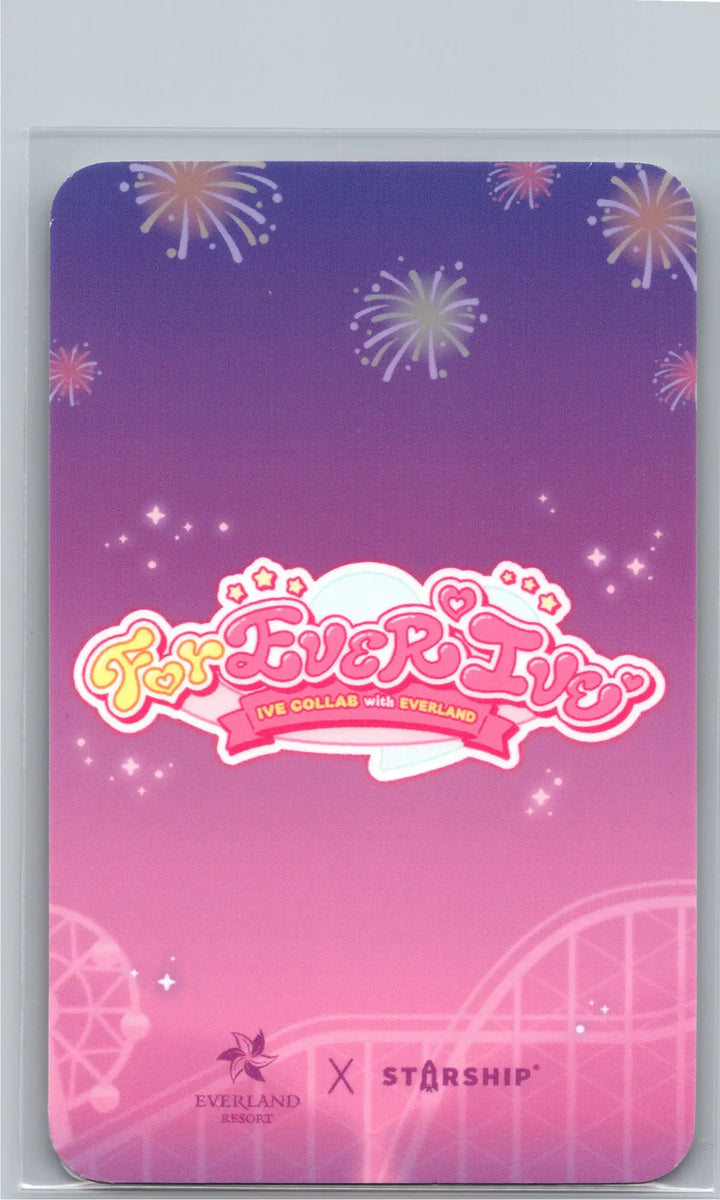 IVE - IVE COLLAB with EVERLAND <ForEVER IVE> POP-UP Store Photopass Special Reward Random Photocard [26.07.02]