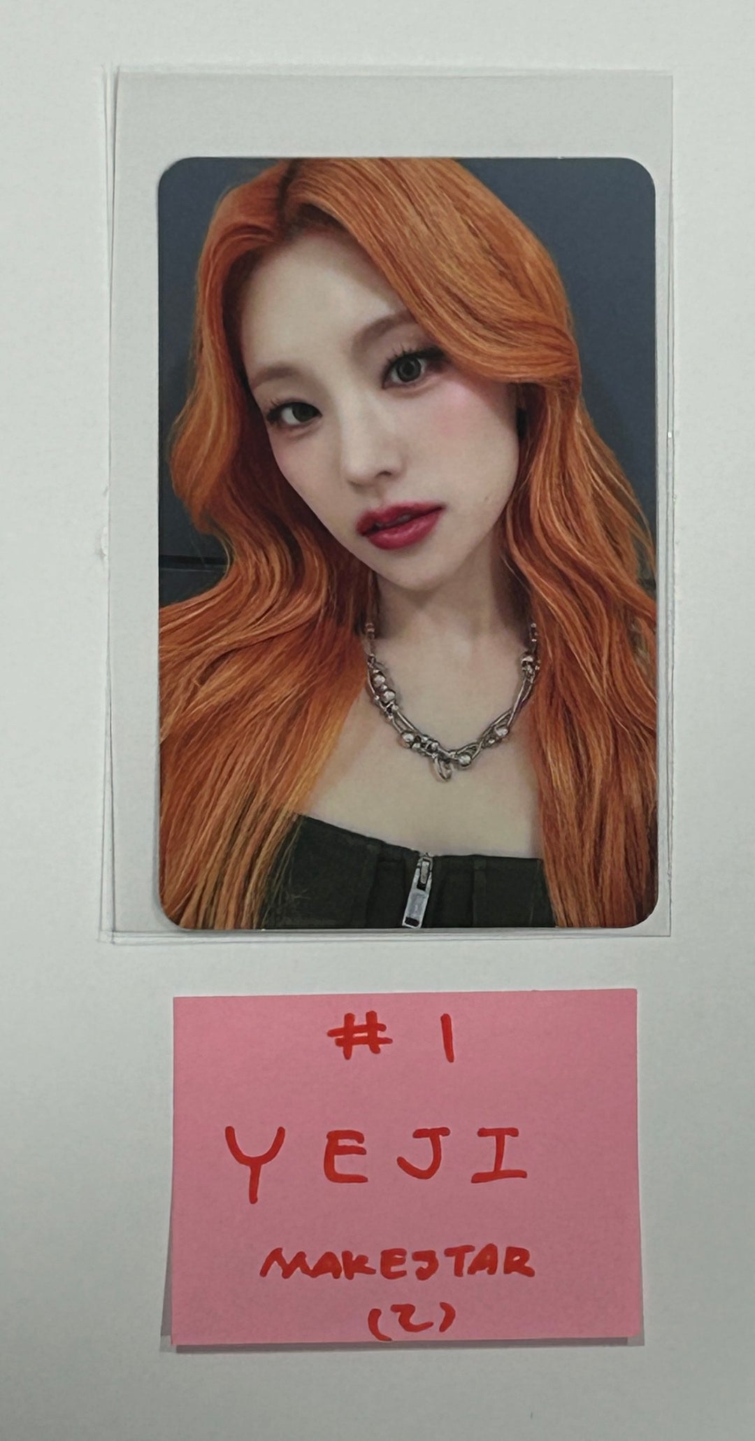 ITZY "BORN TO BE" - Makestar Event Photocard [24.3.7] - HALLYUSUPERSTORE