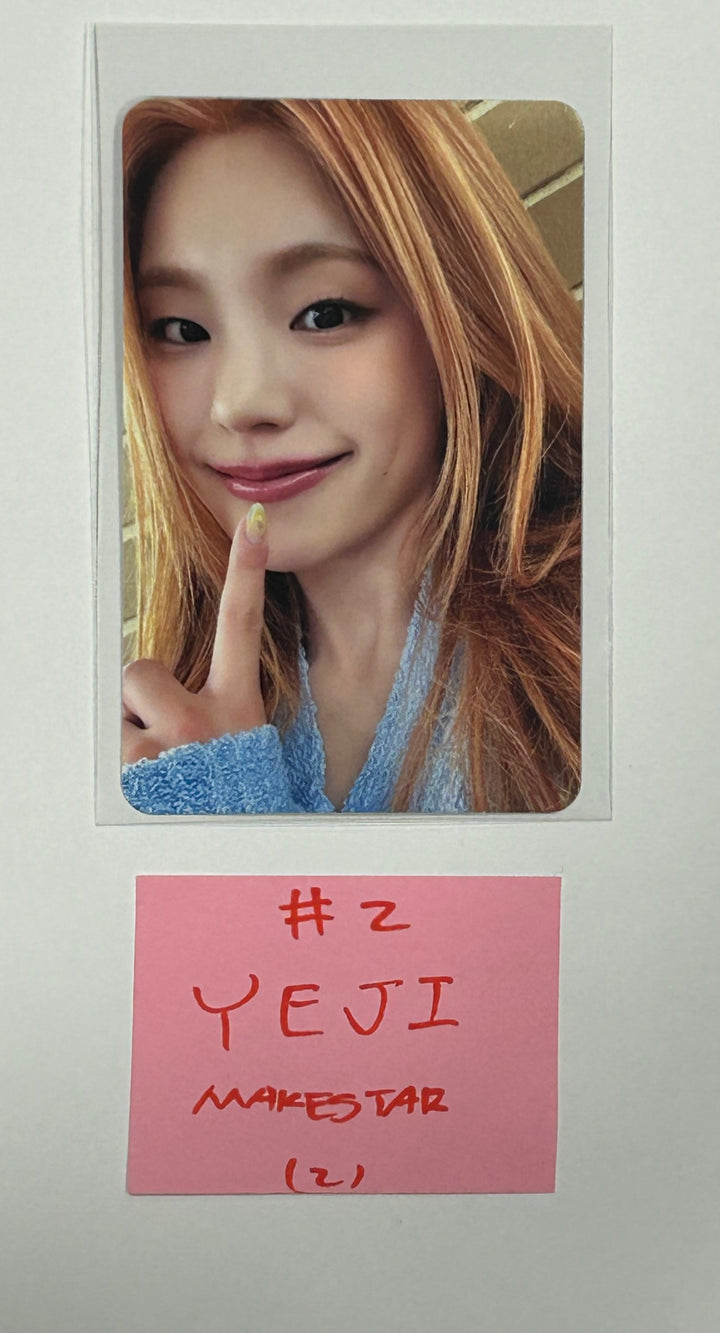 ITZY "BORN TO BE" - Makestar Event Photocard [24.3.7] - HALLYUSUPERSTORE
