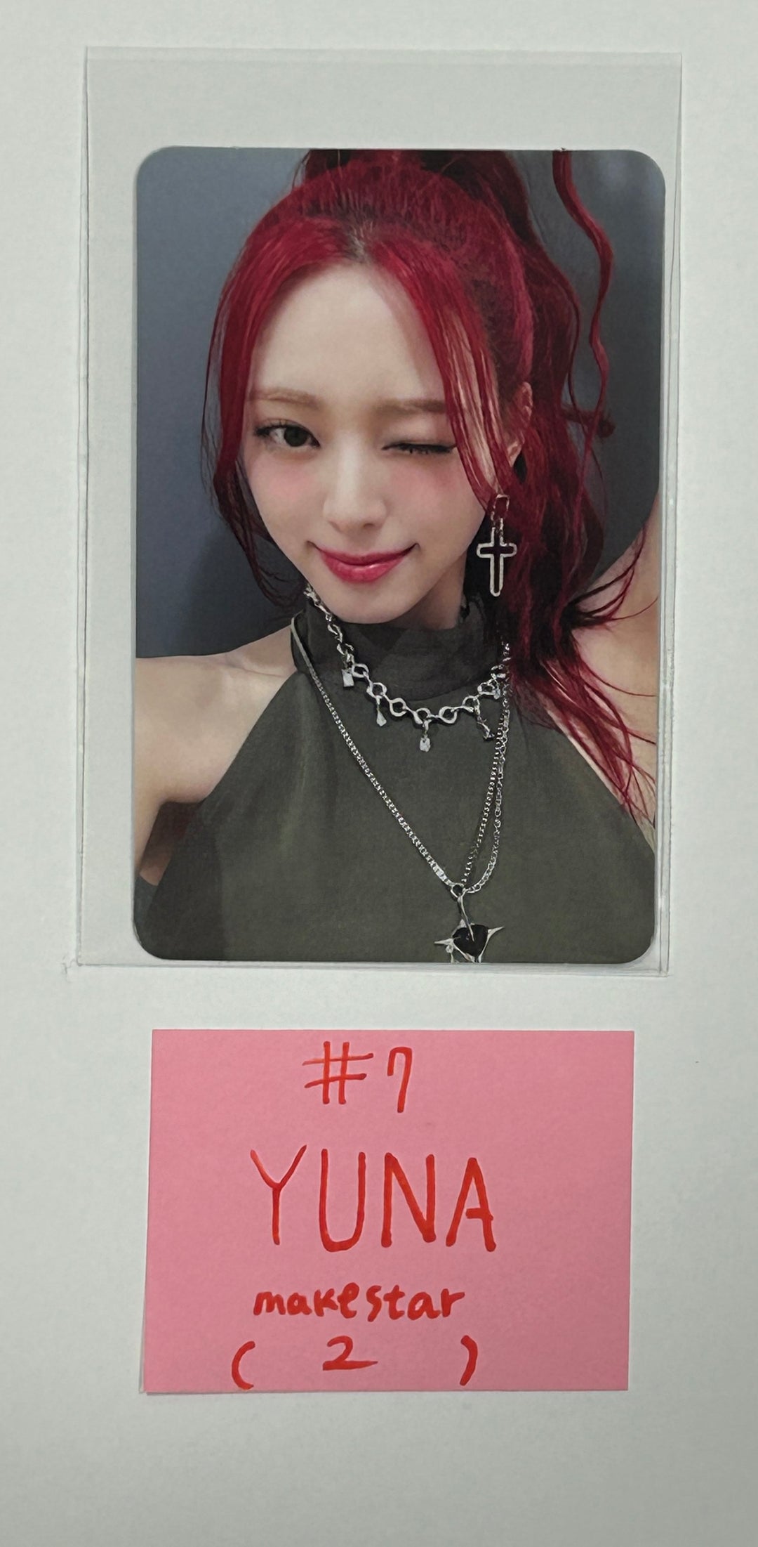 ITZY "BORN TO BE" - Makestar Event Photocard [24.3.7] - HALLYUSUPERSTORE