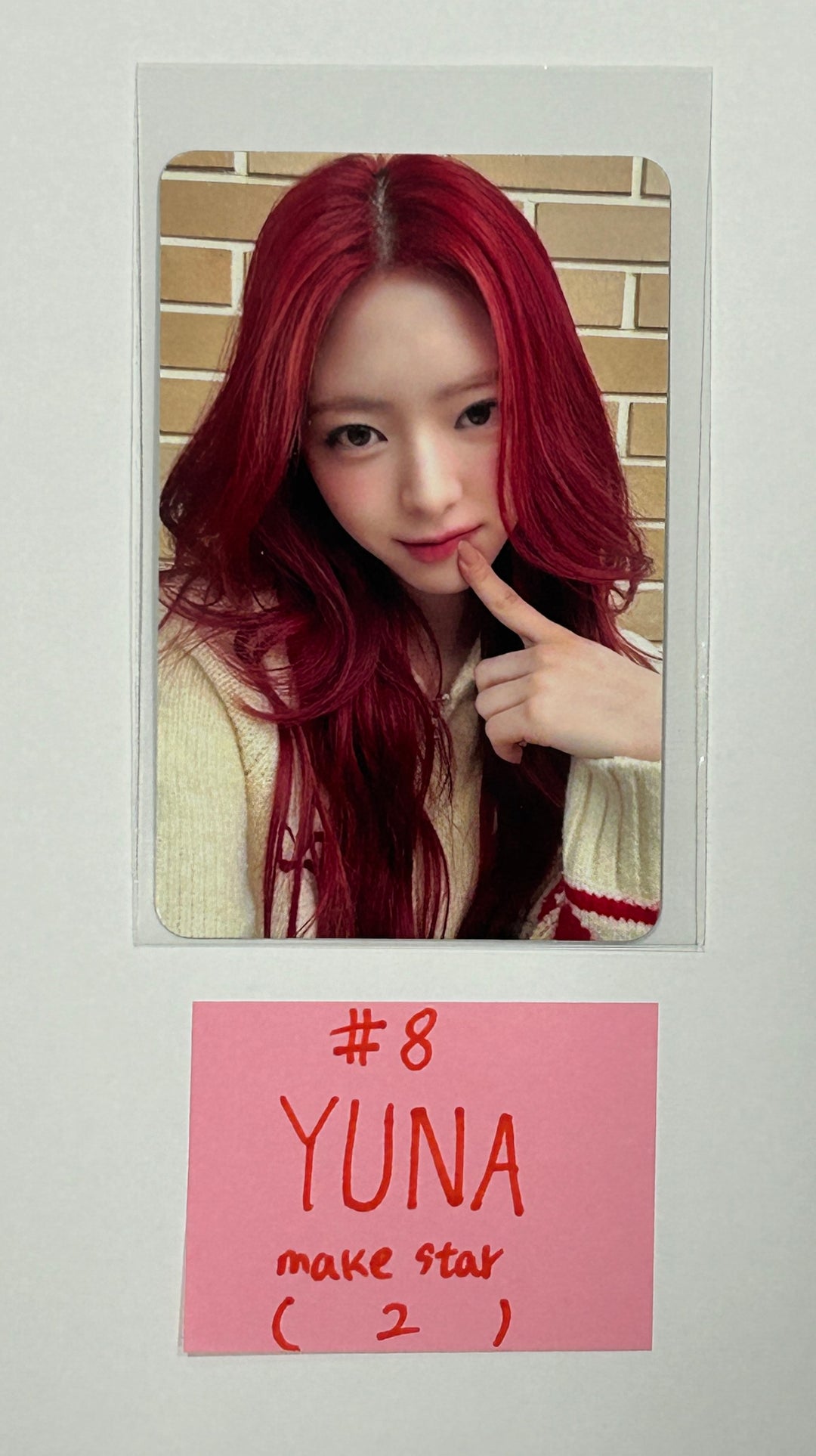 ITZY "BORN TO BE" - Makestar Event Photocard [24.3.7] - HALLYUSUPERSTORE