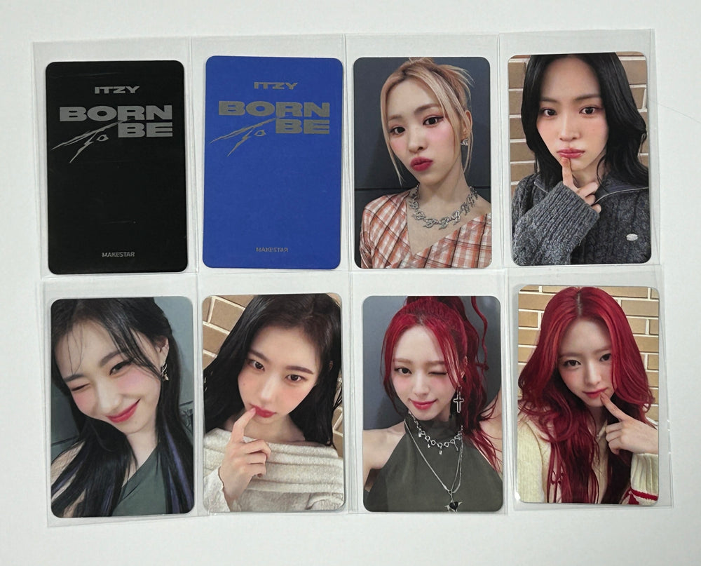 ITZY "BORN TO BE" - Makestar Event Photocard [24.3.7] - HALLYUSUPERSTORE