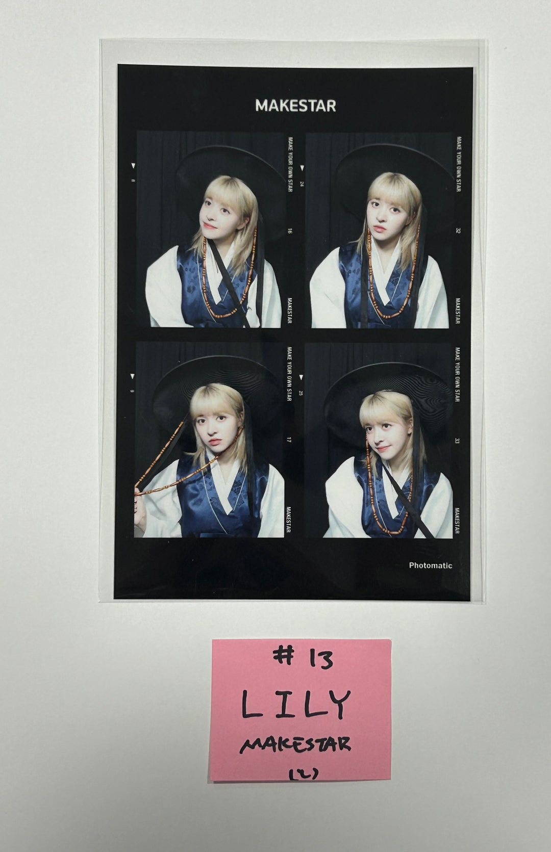 Nmixx "Fe304: BREAK" - Makestar Fansign Event Photocard, 4 Cut Photo Round 5 [24.3.7] - HALLYUSUPERSTORE
