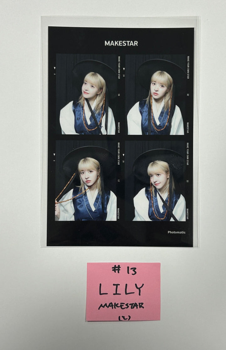 Nmixx "Fe304: BREAK" - Makestar Fansign Event Photocard, 4 Cut Photo Round 5 [24.3.7] - HALLYUSUPERSTORE