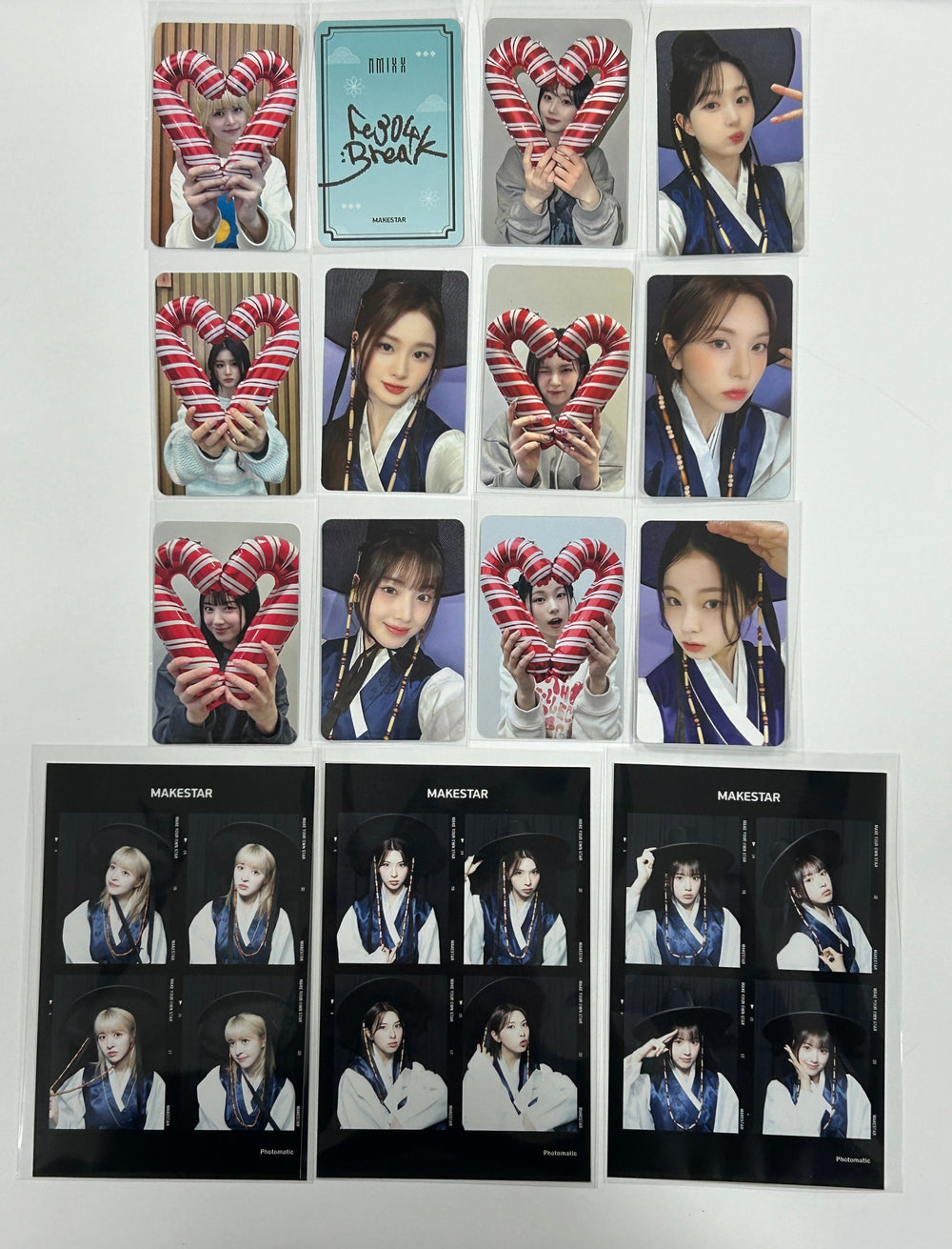 Nmixx "Fe304: BREAK" - Makestar Fansign Event Photocard, 4 Cut Photo Round 5 [24.3.7] - HALLYUSUPERSTORE