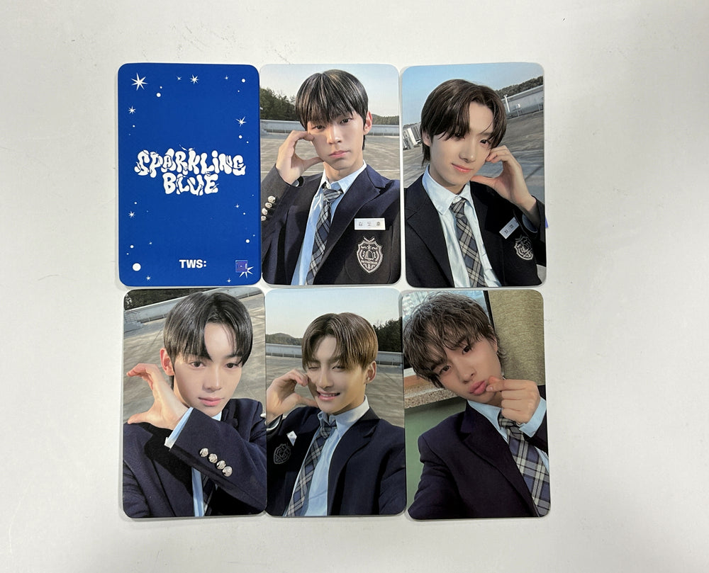 TWS 1st Mini "Sparkling Blue" - Soundwave Lucky Draw Event Photocard Round 2 [24.03.08] - HALLYUSUPERSTORE