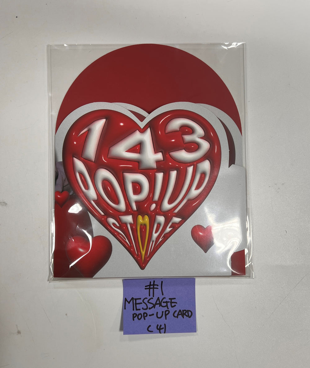 LIMELIGHT - "143 POP! Up Store" Official MD (Message Pop-Up Card, Sticker Pack, Acrylic Keyring, Mini Pouch, Ring) [24.03.08] - HALLYUSUPERSTORE
