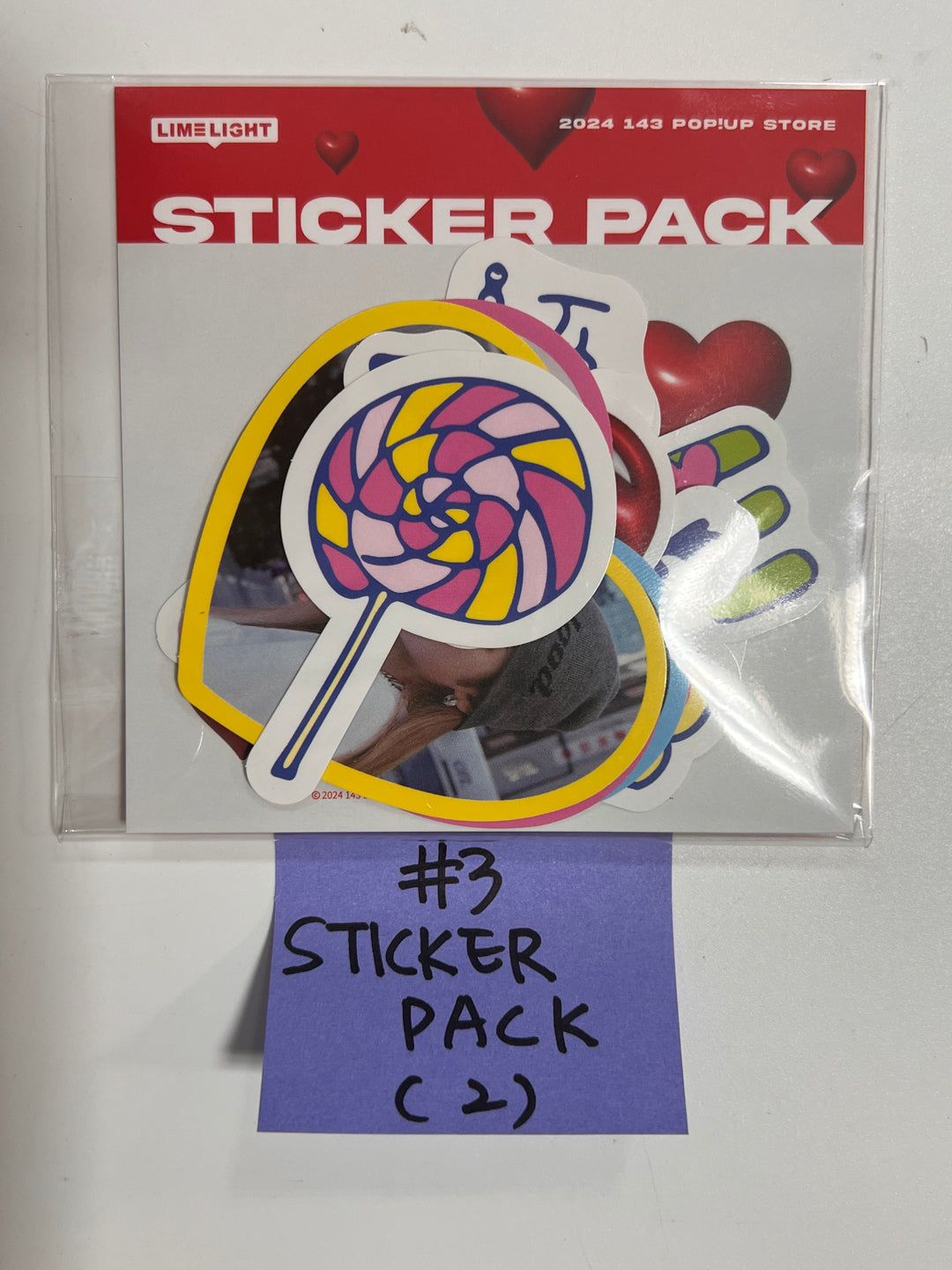 LIMELIGHT - "143 POP! Up Store" Official MD (Message Pop-Up Card, Sticker Pack, Acrylic Keyring, Mini Pouch, Ring) [24.03.08] - HALLYUSUPERSTORE