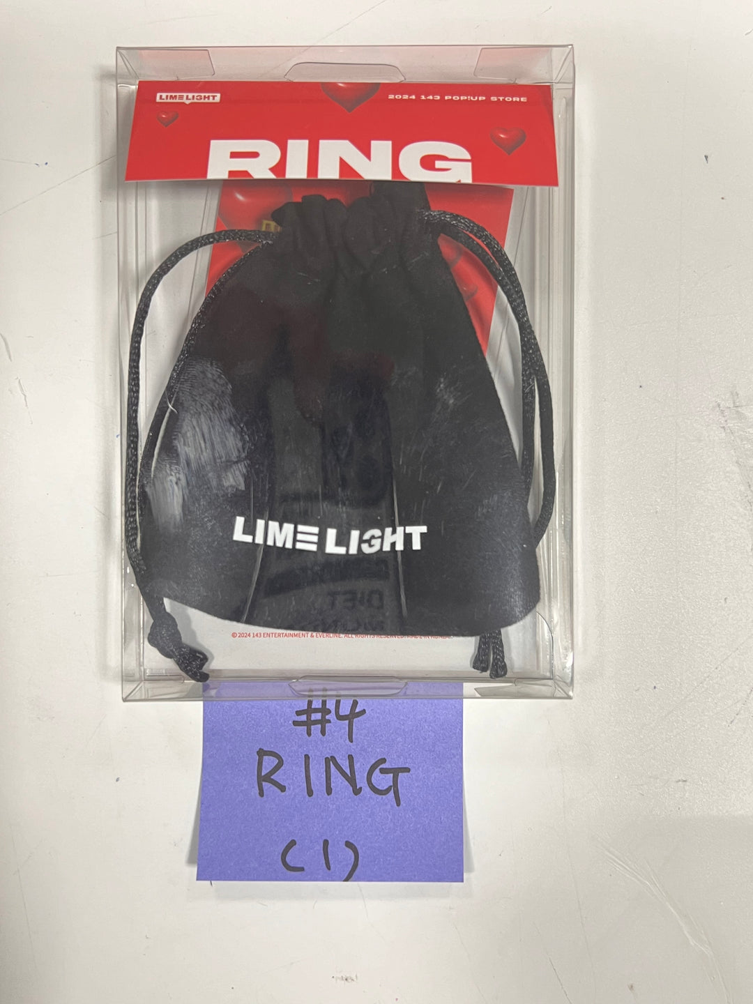 LIMELIGHT - "143 POP! Up Store" Official MD (Message Pop-Up Card, Sticker Pack, Acrylic Keyring, Mini Pouch, Ring) [24.03.08] - HALLYUSUPERSTORE