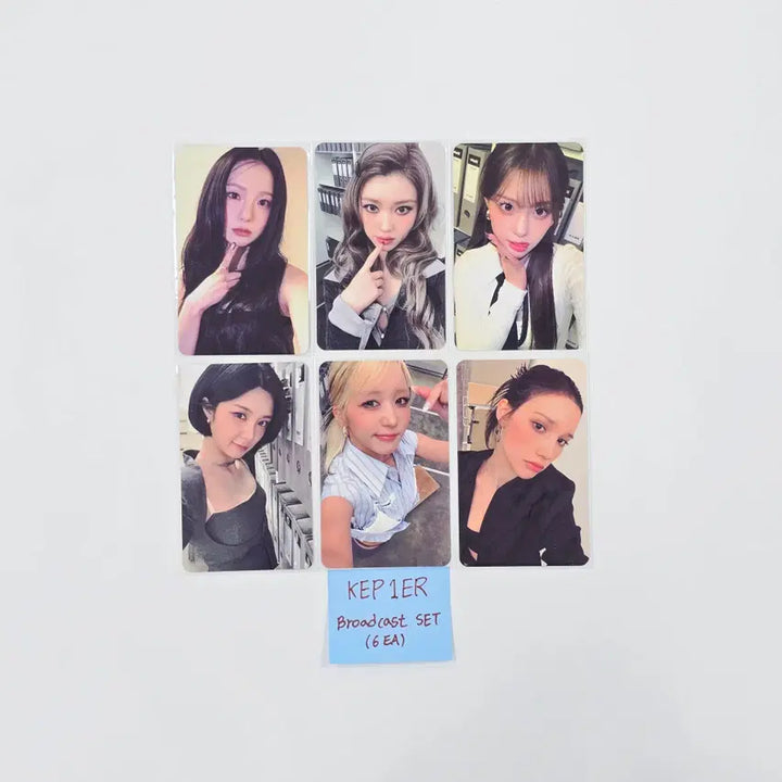 Kep1er "CRACK CODE" - Broadcast Photocard set (6ea)  [26.04.21]