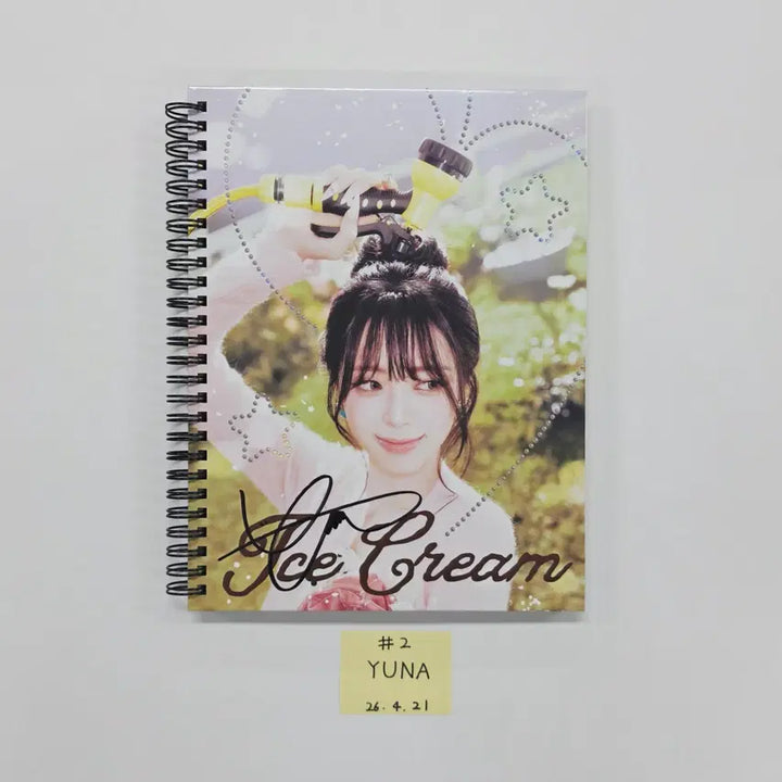 YUNA (of ITZY) "Ice Cream" - Hand Autographed(Signed) Promo Album [26.04.21]