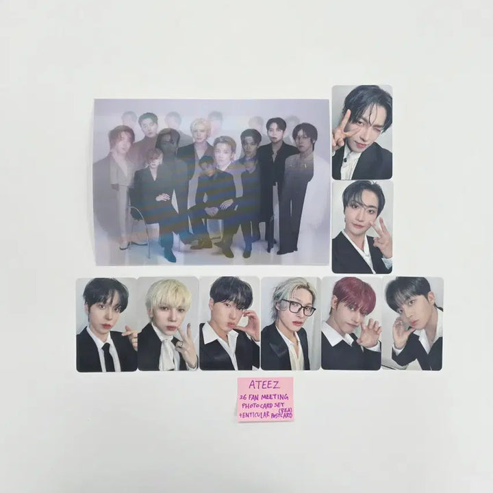 ATEEZ - FanMeeting Photocard + Lenticular Postcard [26.04.23]