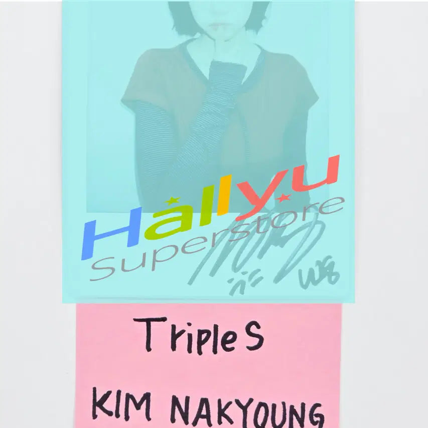 NAKYOUNG (of TripleS) - Hand Autographed(Signed) Polaroid [26.04.23]