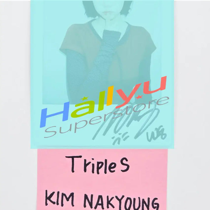 NAKYOUNG (of TripleS) - Hand Autographed(Signed) Polaroid [26.04.23]