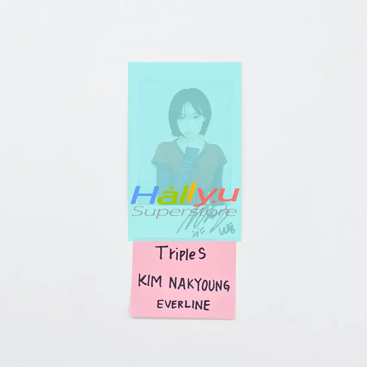 NAKYOUNG (of TripleS) - Hand Autographed(Signed) Polaroid [26.04.23]