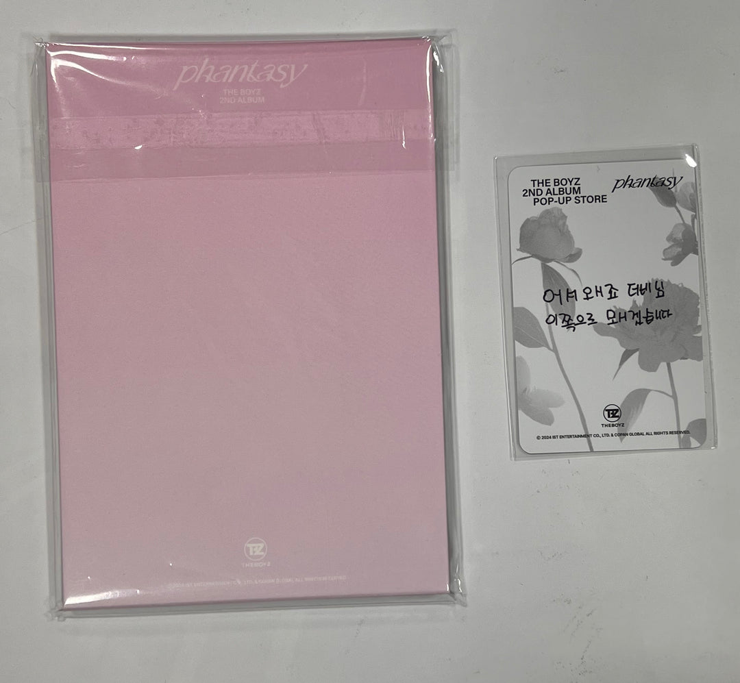 The Boyz "Phantasy" - Pop-Up Store Event Welcome kit, Withmuu Lucky Draw Event Photocard [24.4.5] - HALLYUSUPERSTORE