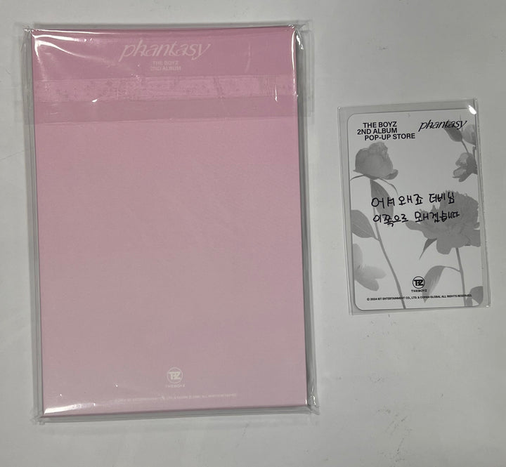 The Boyz "Phantasy" - Pop-Up Store Event Welcome kit, Withmuu Lucky Draw Event Photocard [24.4.5] - HALLYUSUPERSTORE