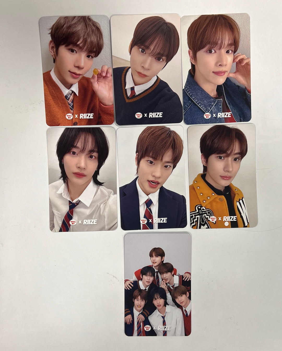 RIIZE X BACCHUS Jelly - Special Event Photocard [24.4.5] - HALLYUSUPERSTORE