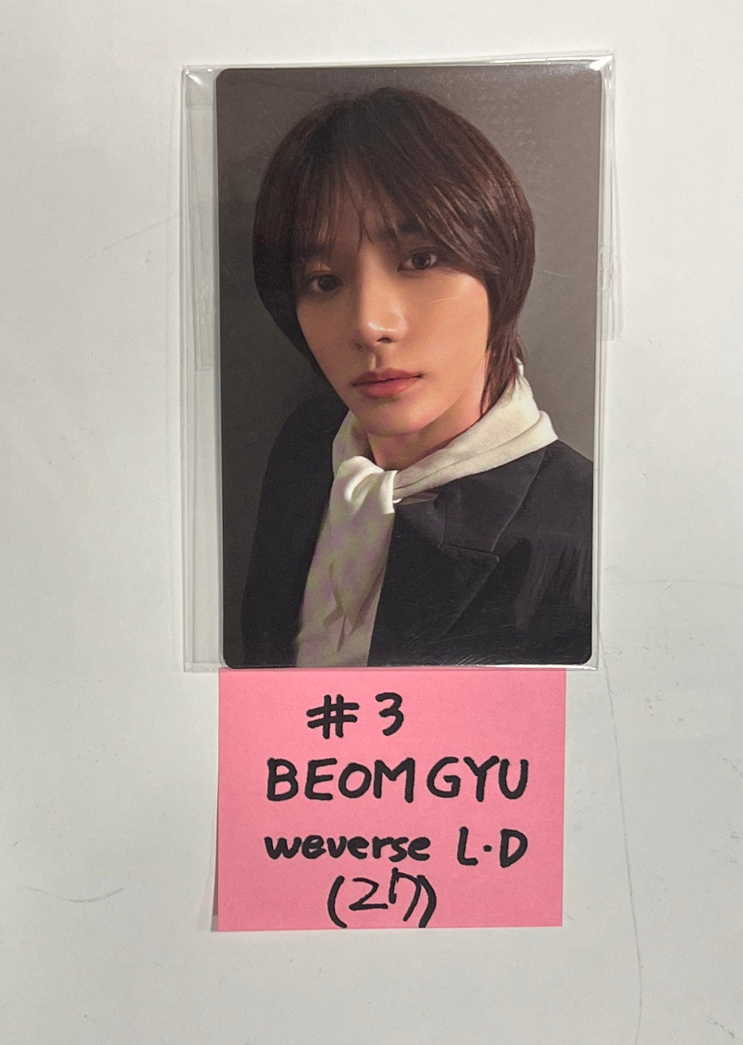 TXT "minisode 3: TOMORROW" - [Weverse Shop, Soundwave, M2U, Powerstation] Lucky Draw Event Photocard [24.4.5] - HALLYUSUPERSTORE