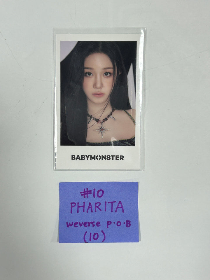 BABYMONSTER "BABYMONS7ER" - Weverse Shop Pre-Order Benefit Polaroid Type Photocard, Photo Stand [Restocked 4/18]  [24.4.3] - HALLYUSUPERSTORE