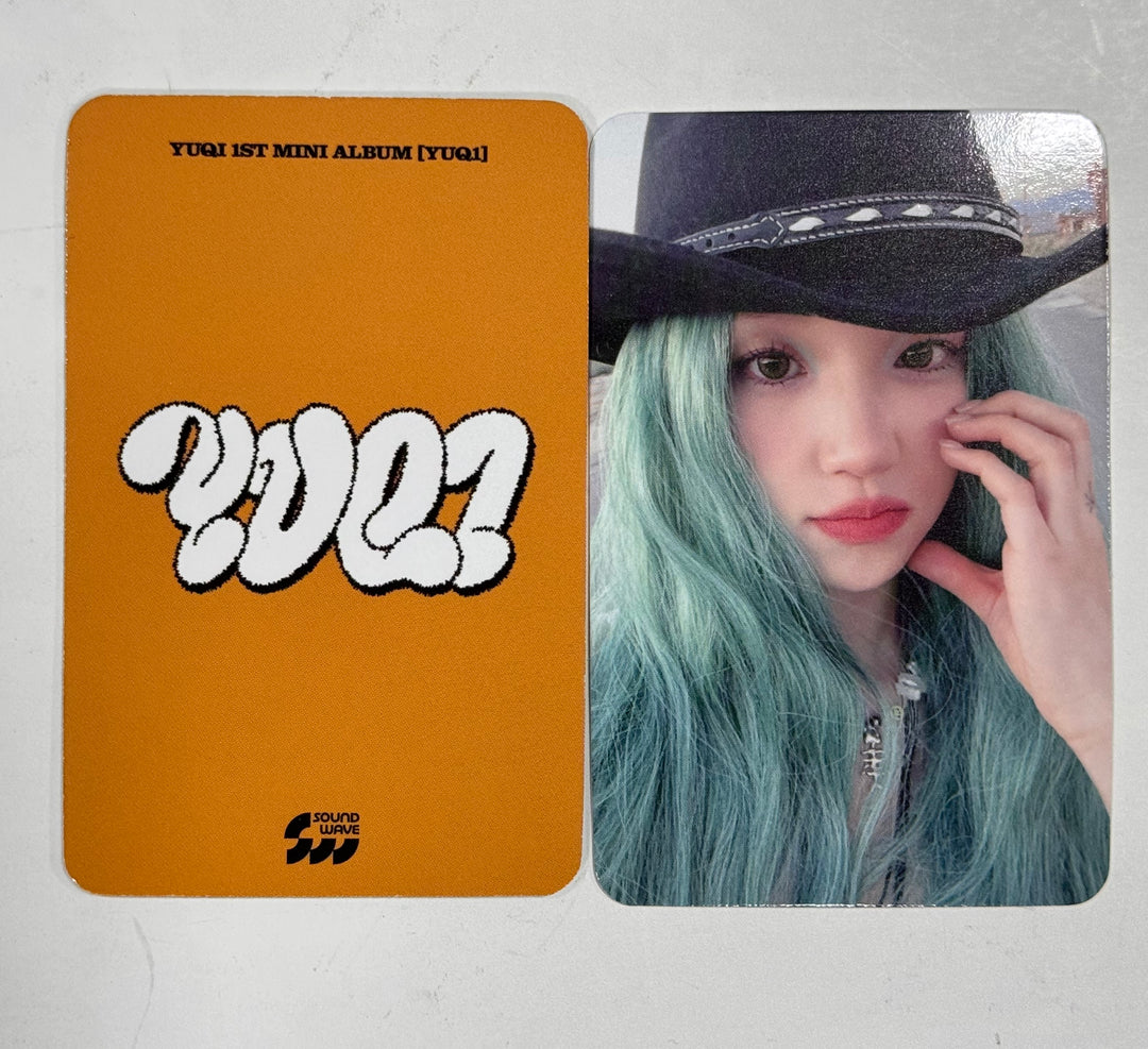 YUQI (Of (G) I-DLE) "YUQ1" - Soundwave Fansign Event Photocard [24.4.25] - HALLYUSUPERSTORE
