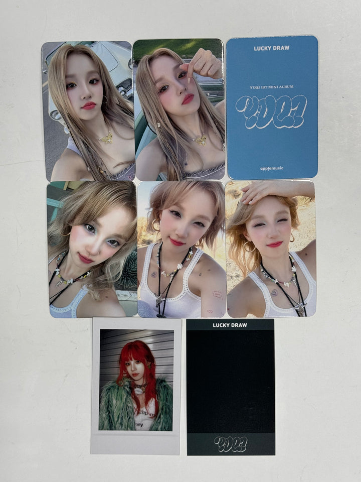 YUQI (Of (G) I-DLE) "YUQ1" - Apple Music Lucky Draw Event Photocard [24.4.25] - HALLYUSUPERSTORE
