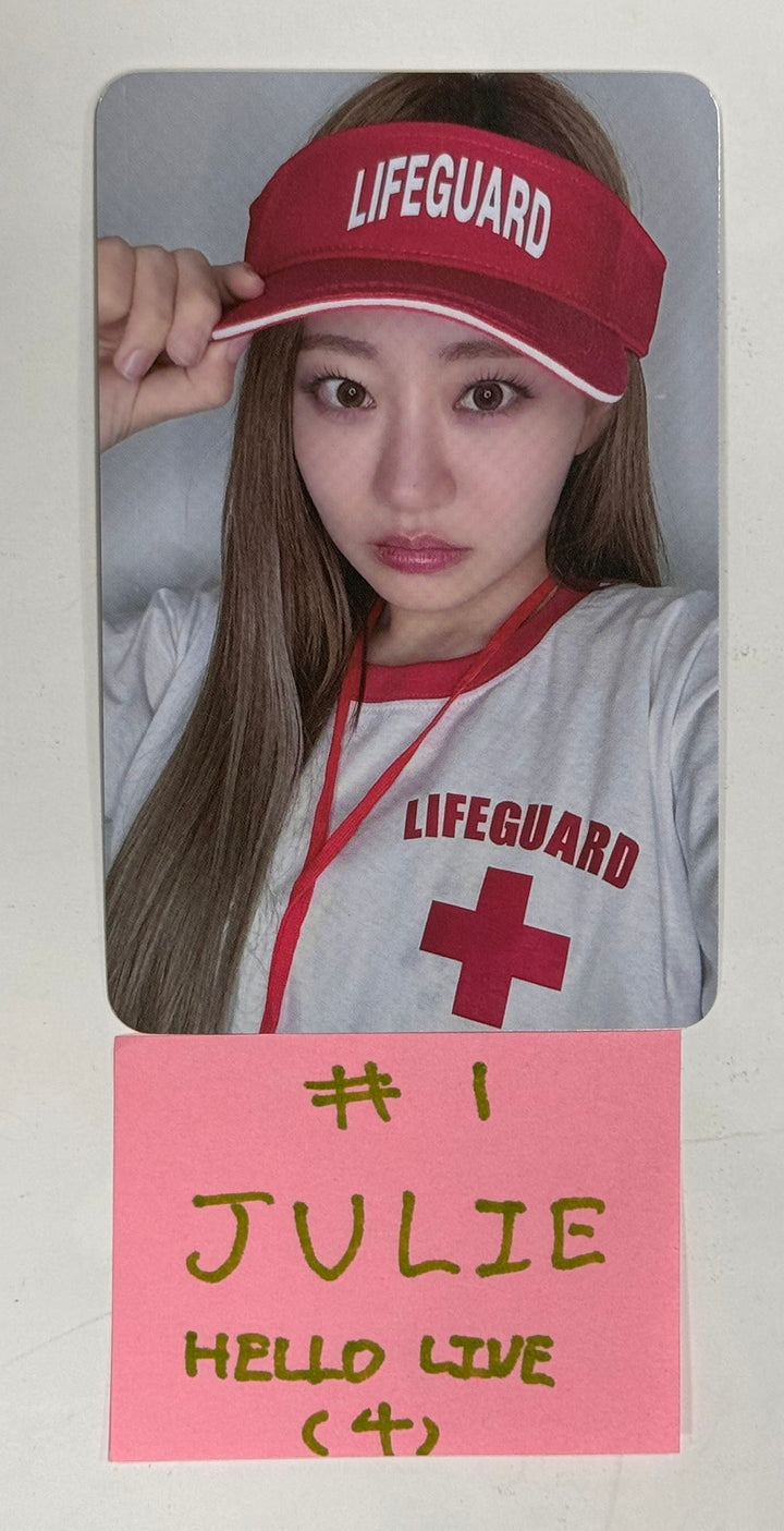 KISS OF LIFE "Midas Touch" - Hello Live Pre-Order Benefit Photocard [24.4.25] - HALLYUSUPERSTORE
