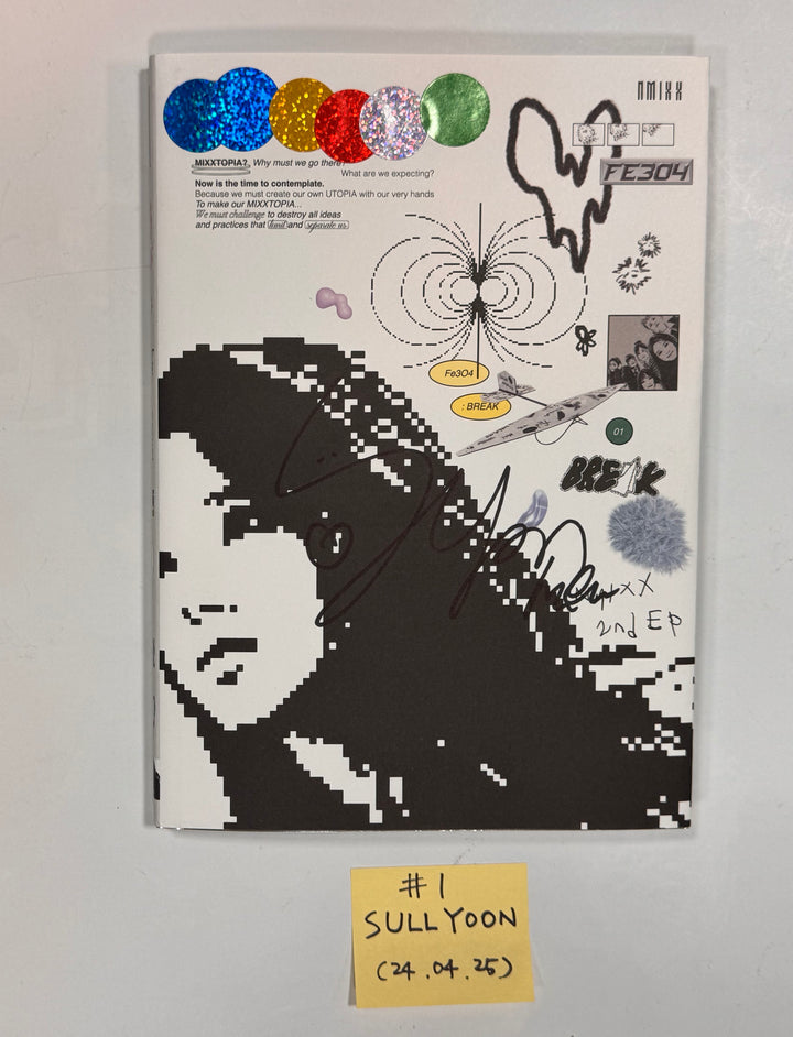 NMIXX "Fe3O4: BREAK", (g) I-DLE "2", LIMELIGHT "Last Dance" - Hand Autographed(Signed) Album [24.4.25] - HALLYUSUPERSTORE