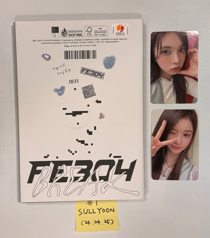 NMIXX "Fe3O4: BREAK", (g) I-DLE "2", LIMELIGHT "Last Dance" - Hand Autographed(Signed) Album [24.4.25] - HALLYUSUPERSTORE
